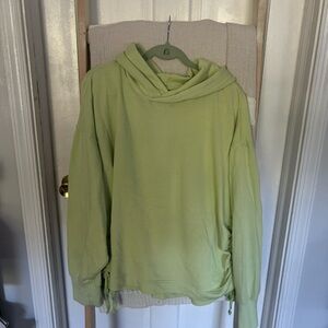 Aerie Light Green Cowl Neck Sweater
